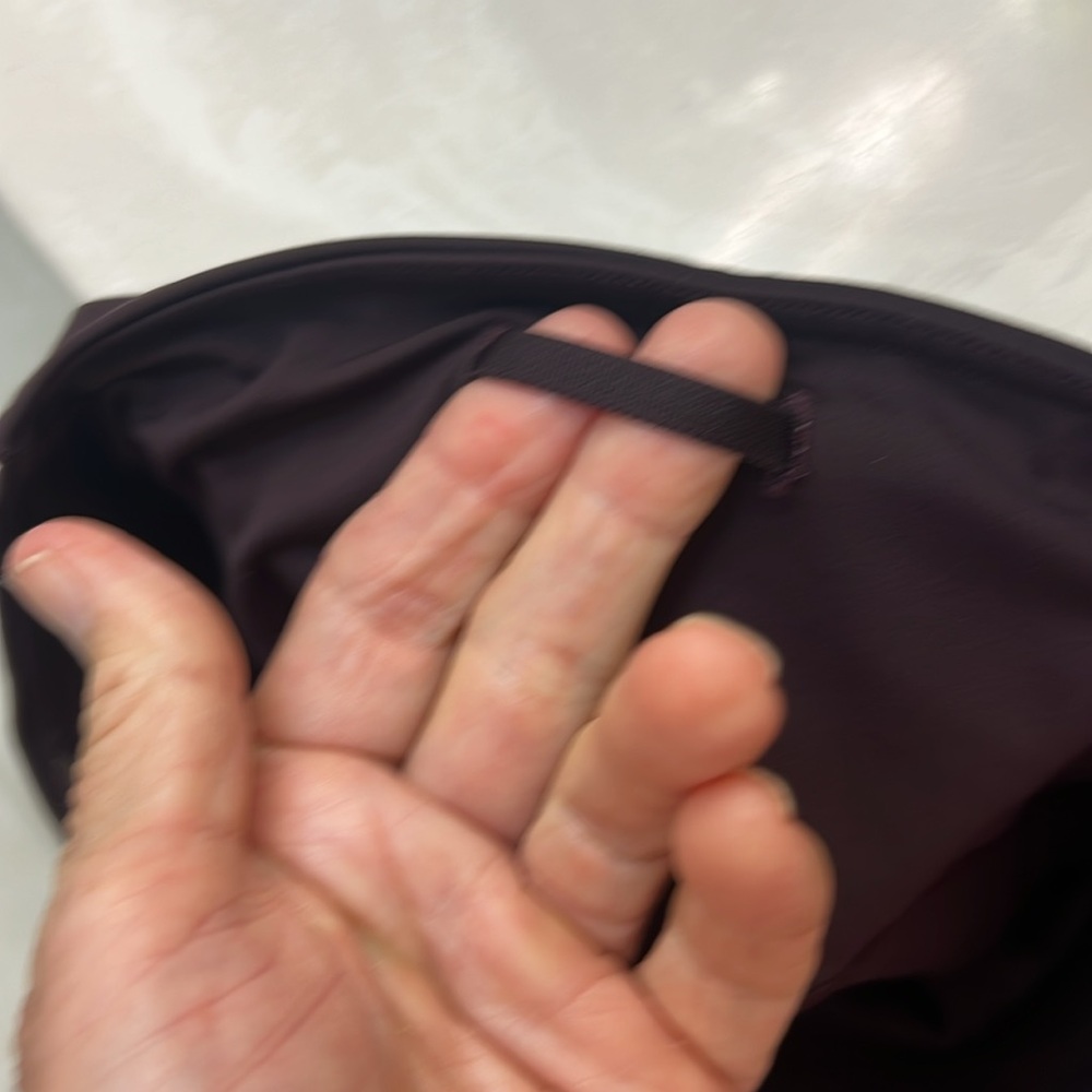 #28 Lululemon Fast Free Crop ll Nulux 19" 
Sz 8, Dark Adobe, Reflective Run Gym - Picture 11 of 14